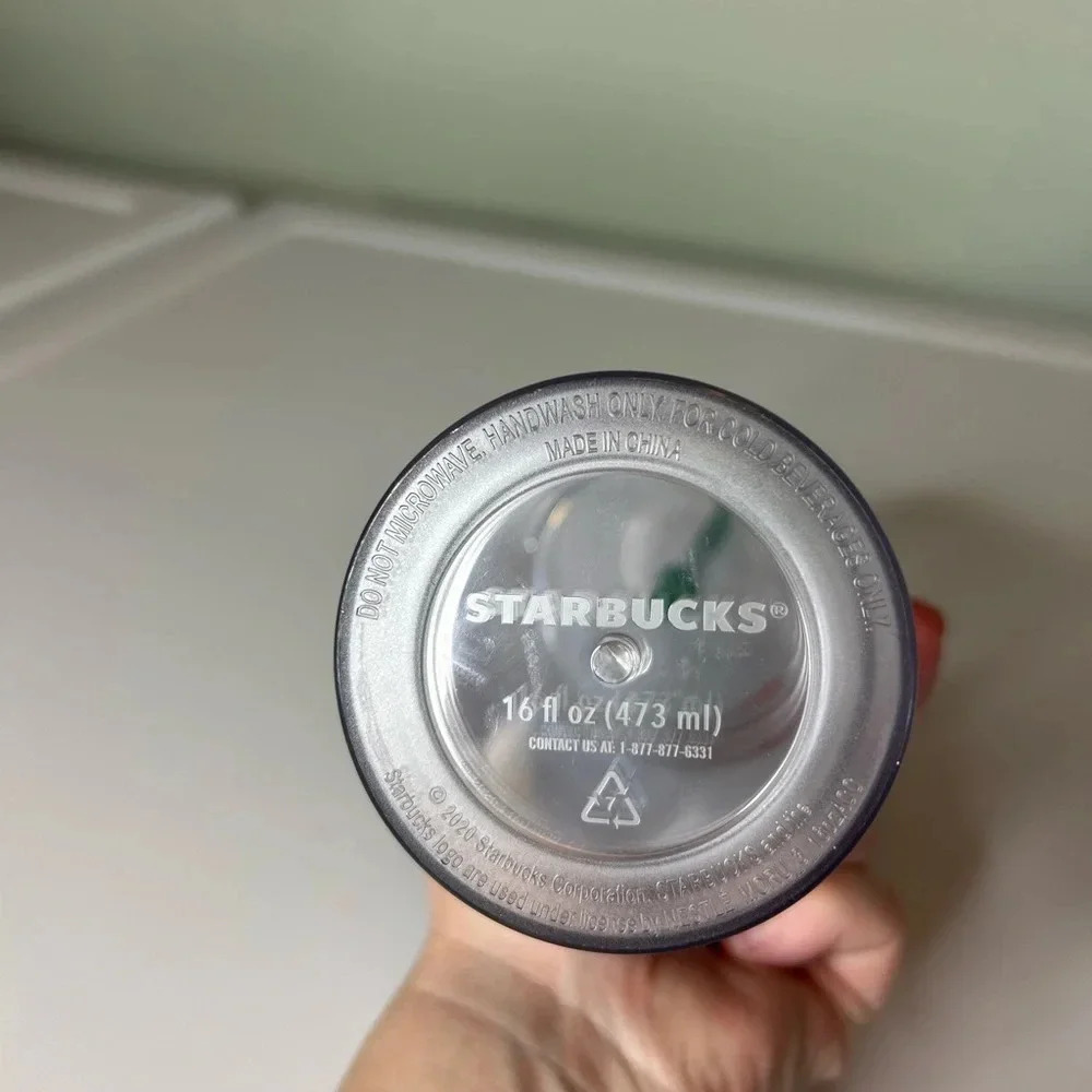 Starbucks Cold Beverage Tumbler NWOT 2020 Oh Happy Day - Picture 4 of 4
